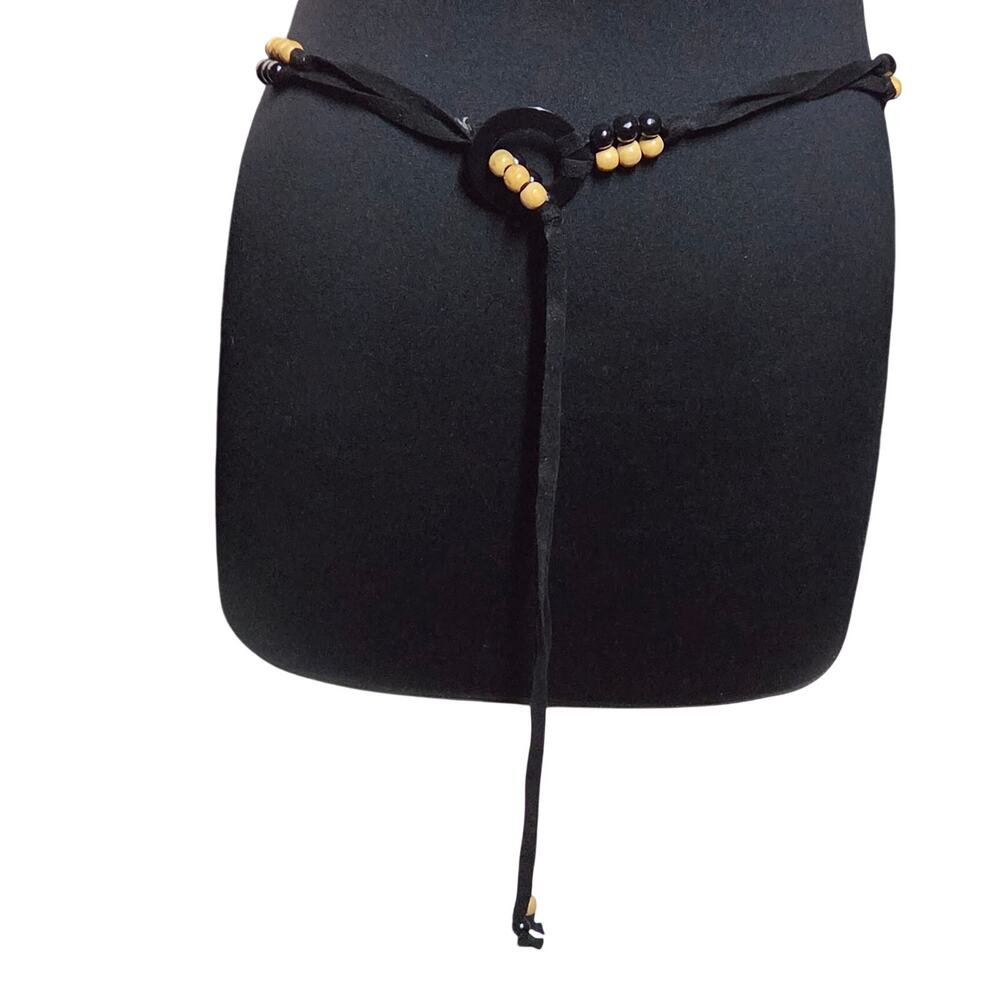 Vintage Beaded Adjustable Belt